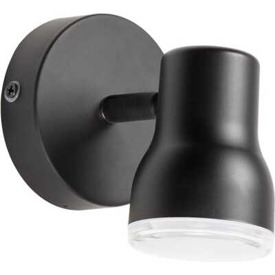 LAFORMA Tehila vägglampa - svart plast och stål
