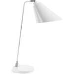 LAFORMA Tipir bordslampa - vit stål