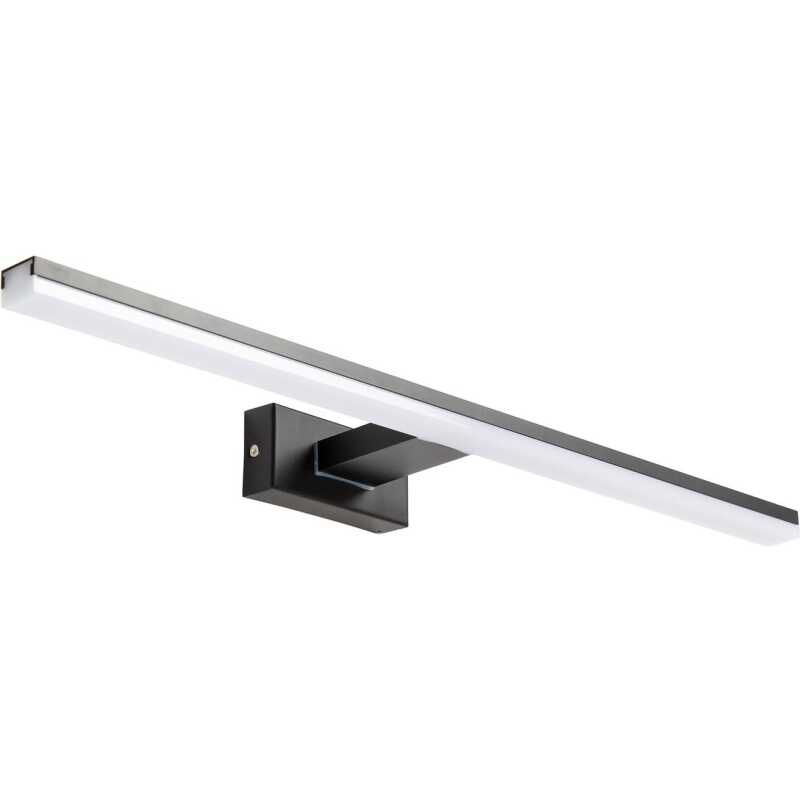 LAFORMA Vissia stor vägglampa - svart plast och stål LAFORMA Vissia stor vägglampa - svart plast och stål