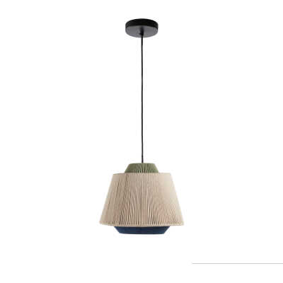 LAFORMA Yuvia taklampa - flerfärgad jute