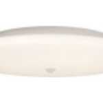 LED-Plafond Moon Slim PIR 320, 3000 K/4000 K via DIP-switch. 1700 lm, Ra 80, 3SDCM, 17,5 W, IP44, 230 V. PIR-sensor.