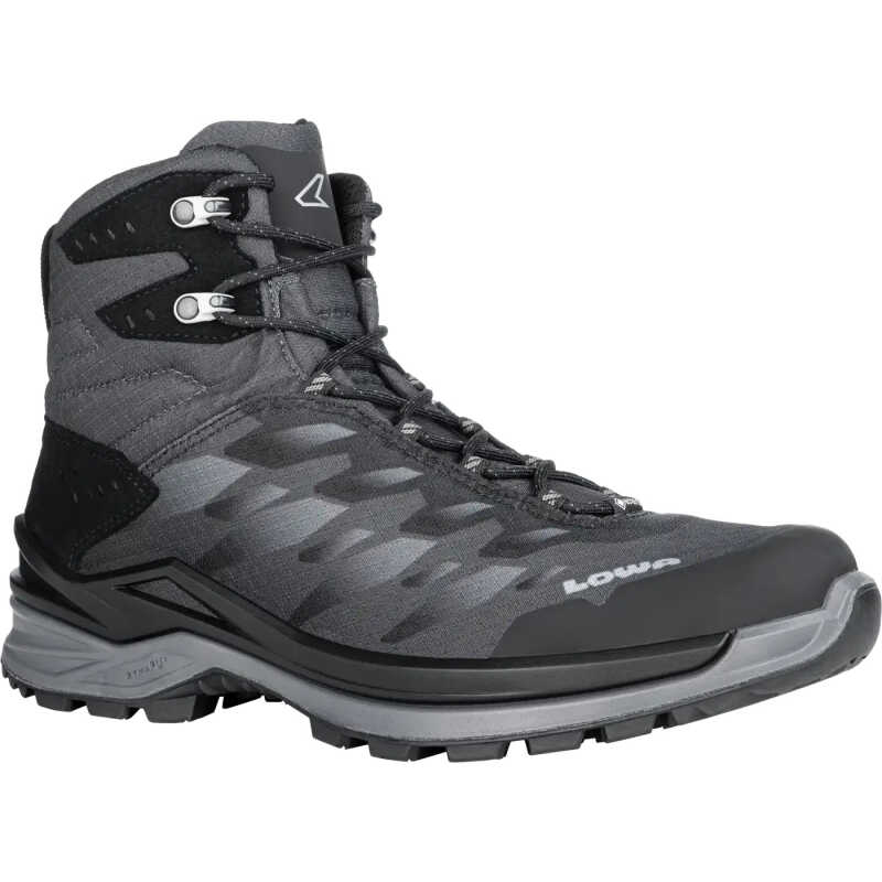 LOWA Men's Ferrox GORE-TEX Mid Black/Grey LOWA Men's Ferrox GORE-TEX Mid Black/Grey