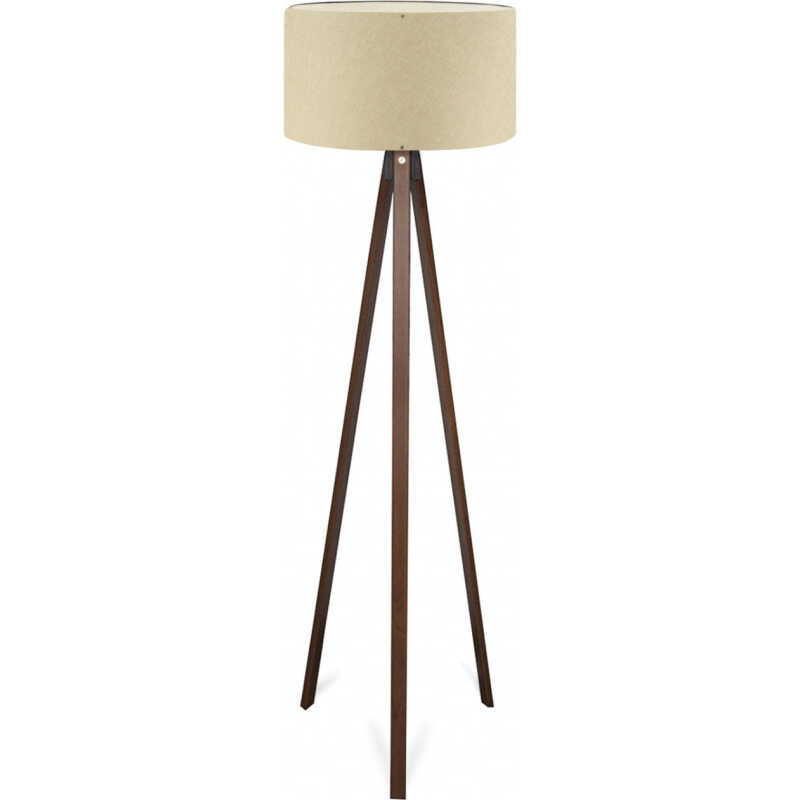 LUMI AYD golvlampa - beige PVC och trä