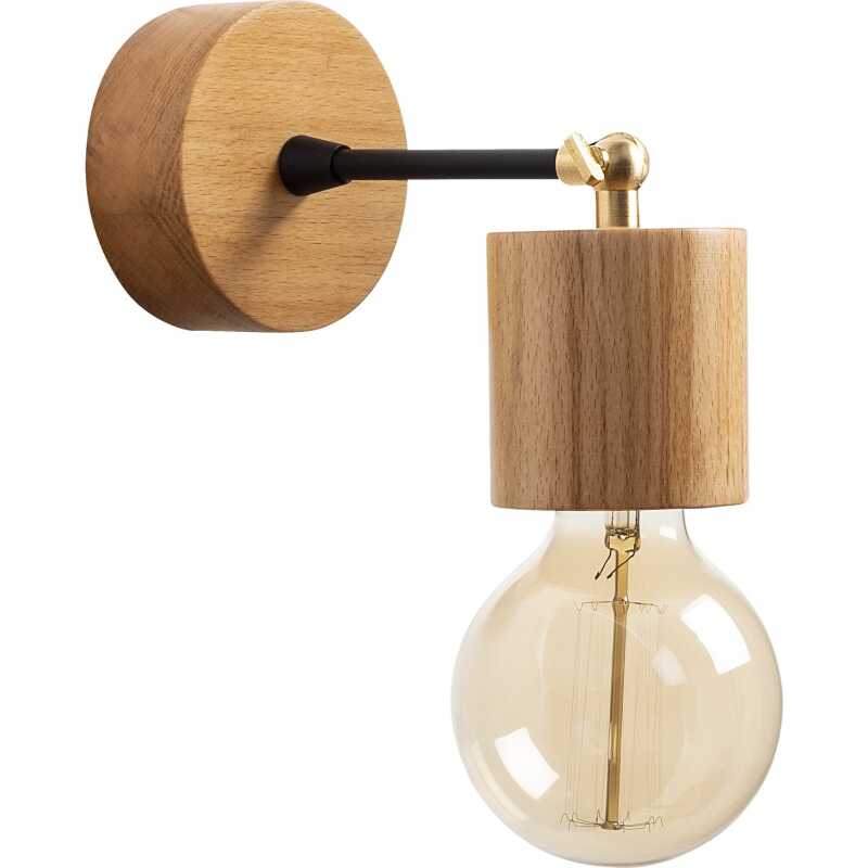 LUMI Ciudad Real vägglampa - trä LUMI Ciudad Real vägglampa - trä