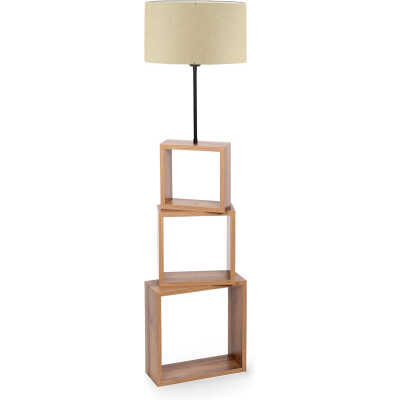 LUMI Civitavecchia golvlampa i trä -780SGN1961