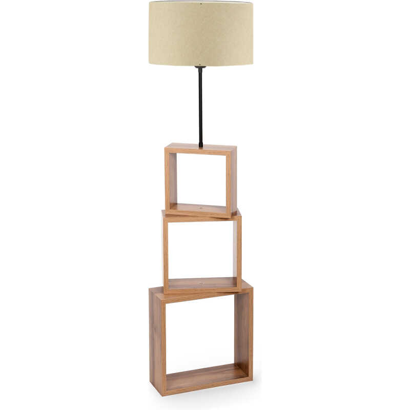 LUMI Civitavecchia golvlampa i trä -780SGN1961