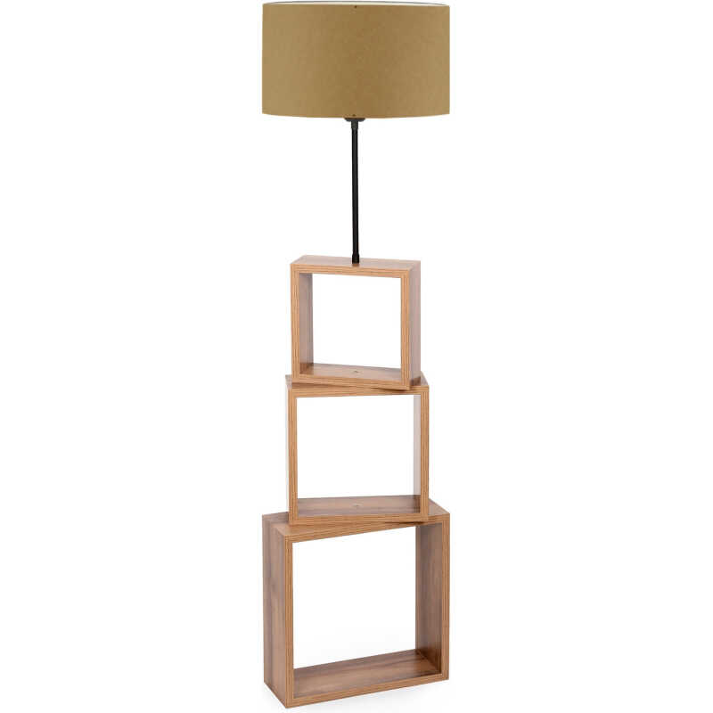 LUMI Granada golvlampa i trä -780SGN1960