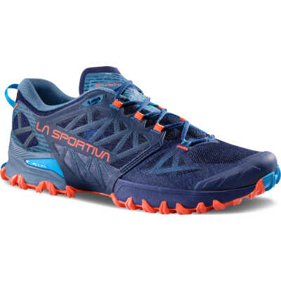La Sportiva Men's Bushido III Deep Sea/Cherry Tomato