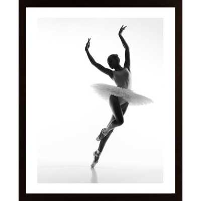 Lady Dancing Ballet Poster