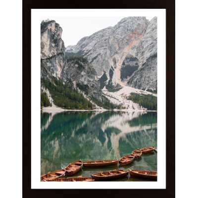 Lago Di Braies Poster
