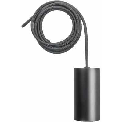 Lampupphäng Svart - Svart textilkabel 3m E27