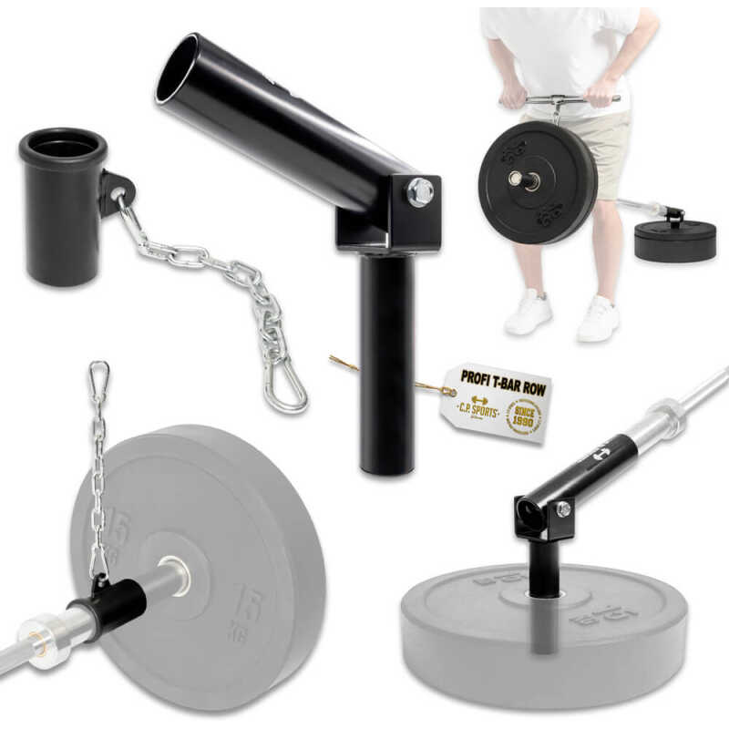 Landmine T-Bar Row Set, black, C.P. Sports Landmine T-Bar Row Set, black, C.P. Sports