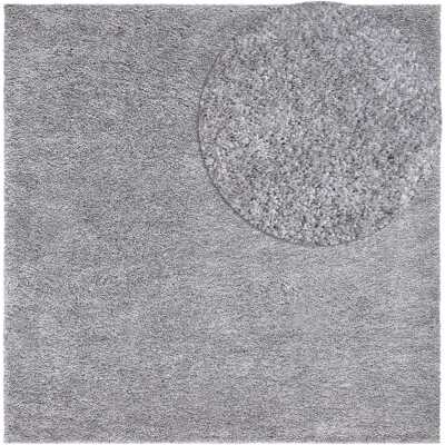 Lazy Grå Kvadrat 300 cm Ryamatta