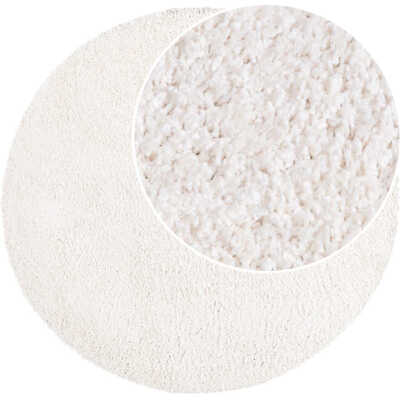 Lazy Offwhite Rund 200 cm Ryamatta