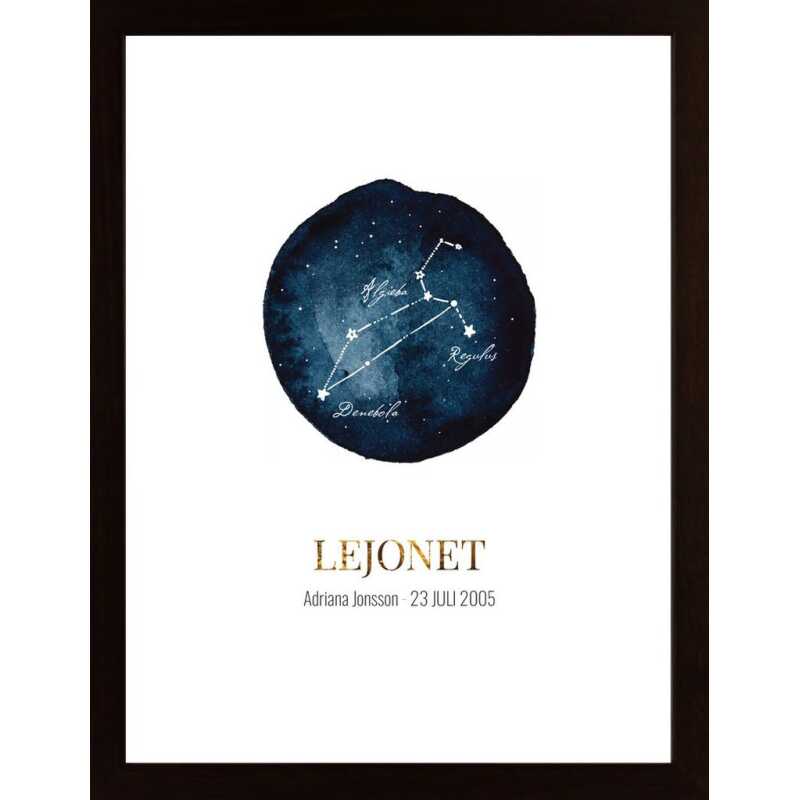 Lejonet (Egen Text) Poster Lejonet (Egen Text) Poster