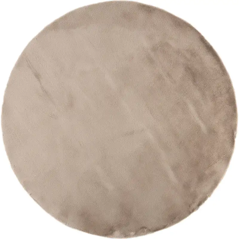 Leno Beige Rund 200 cm Ryamatta