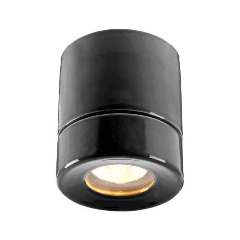 Light On Downlight Bastu Svart IP44 230V GU10 max 35W