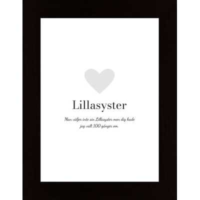 Lillasyster Poster