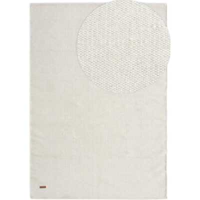 Lunda Offwhite 160x230 cm Ullmatta