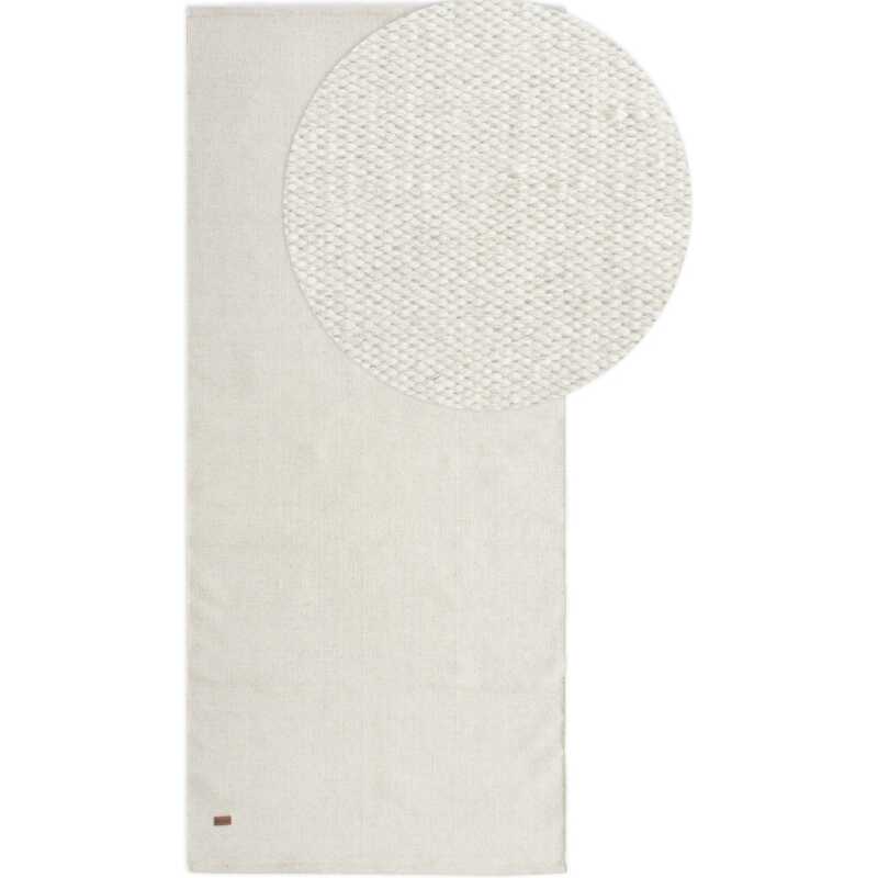 Lunda Offwhite 75x150 cm Ullmatta
