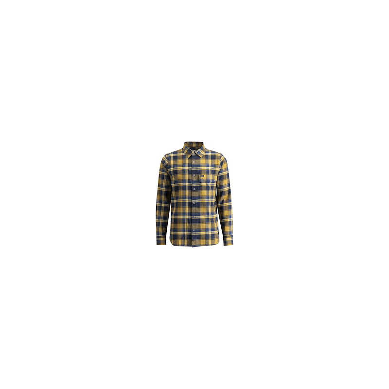 Lundhags Järpen Plaid Flannel Shirt Olive