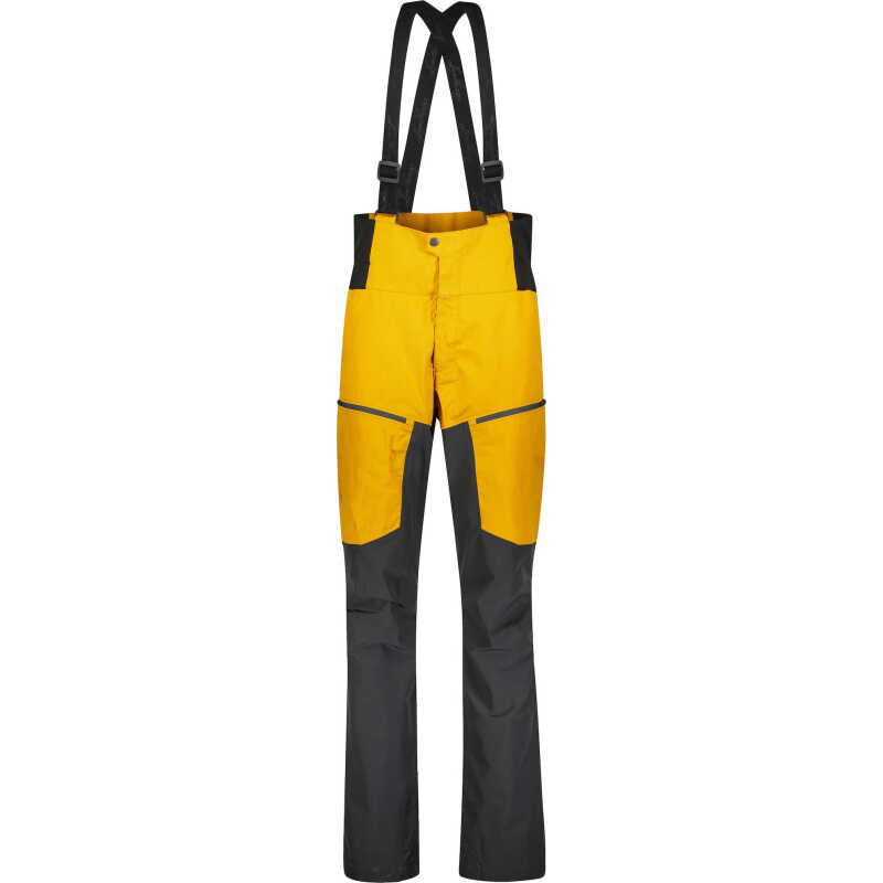 Lundhags Unisex Abisku Hybrid Bib Pant Gold/Charcoal Lundhags Unisex Abisku Hybrid Bib Pant Gold/Charcoal