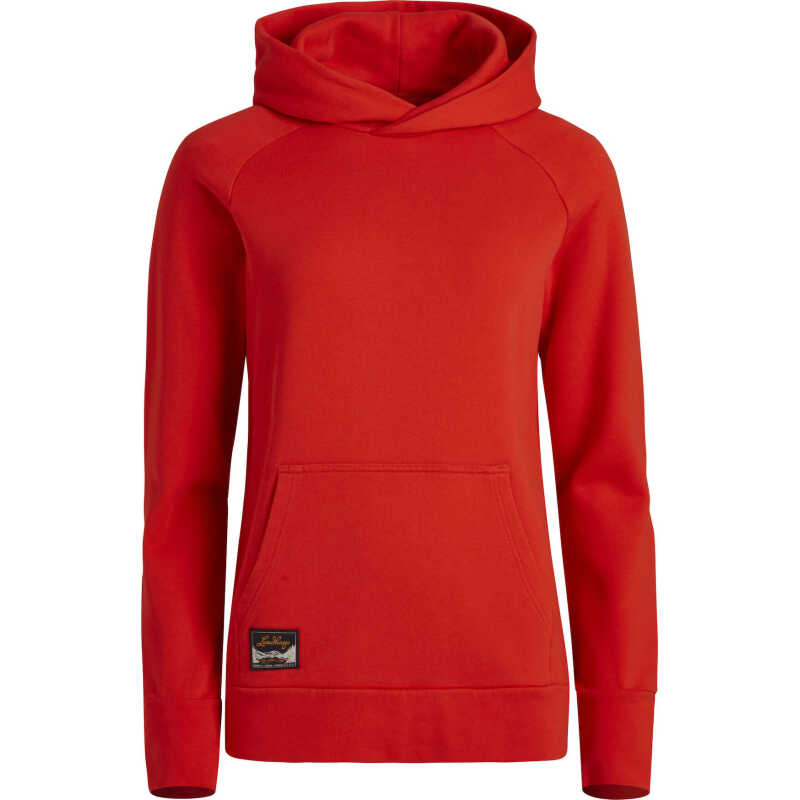 Lundhags Women's Järpen Hoodie Lively Red Lundhags Women's Järpen Hoodie Lively Red