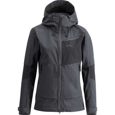 Lundhags Women's Tived Stretch Hybrid Jacket Granite/Charcoal