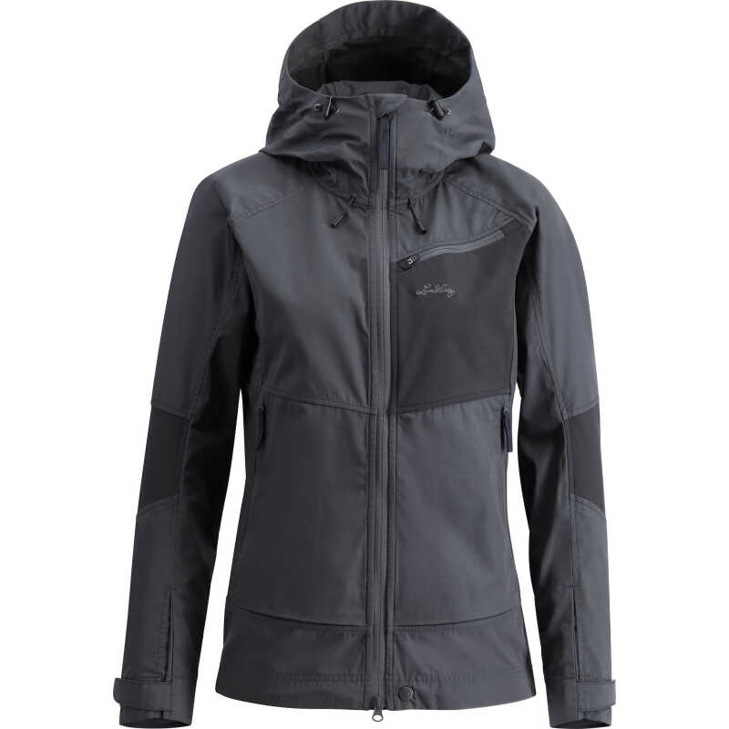 Lundhags Women's Tived Stretch Hybrid Jacket Granite/Charcoal Lundhags Women's Tived Stretch Hybrid Jacket Granite/Charcoal