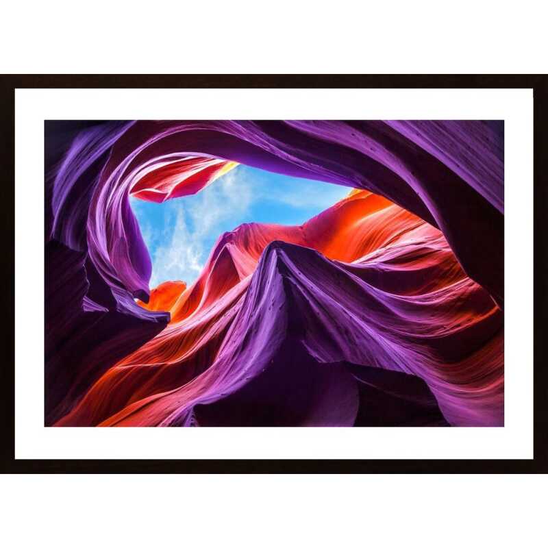 Magical Lower Antelope Canyon Poster