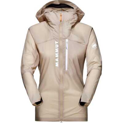 Mammut Women's Aenergy WB Hooded Jacket Savannah-Black