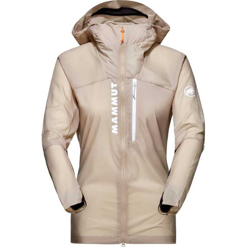Mammut Women's Aenergy WB Hooded Jacket Savannah-Black Mammut Women's Aenergy WB Hooded Jacket Savannah-Black
