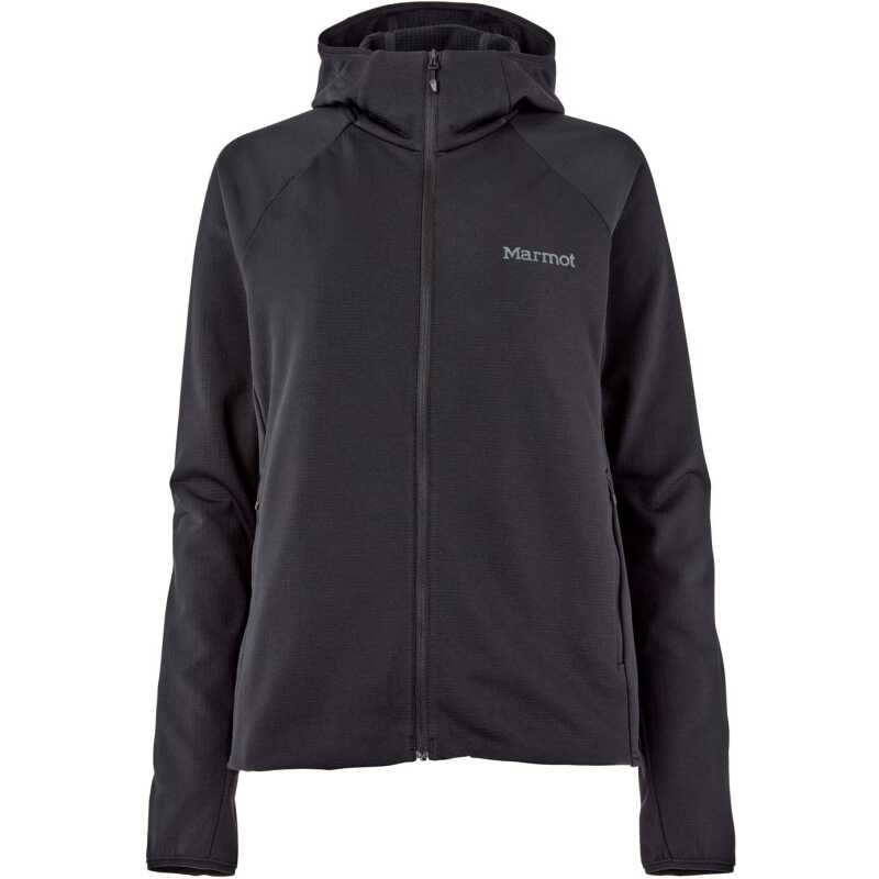 Marmot Women's Lectone Fleece Hoody Black Marmot Women's Lectone Fleece Hoody Black