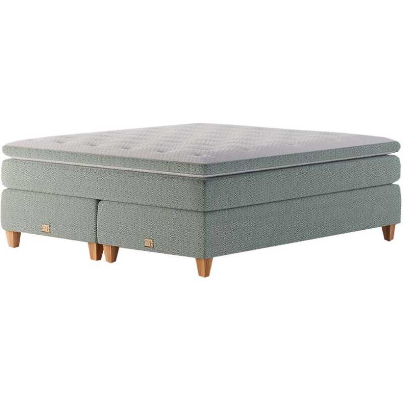 Mattsons Beds Rise Kontinentalsäng 160x200 Grön
