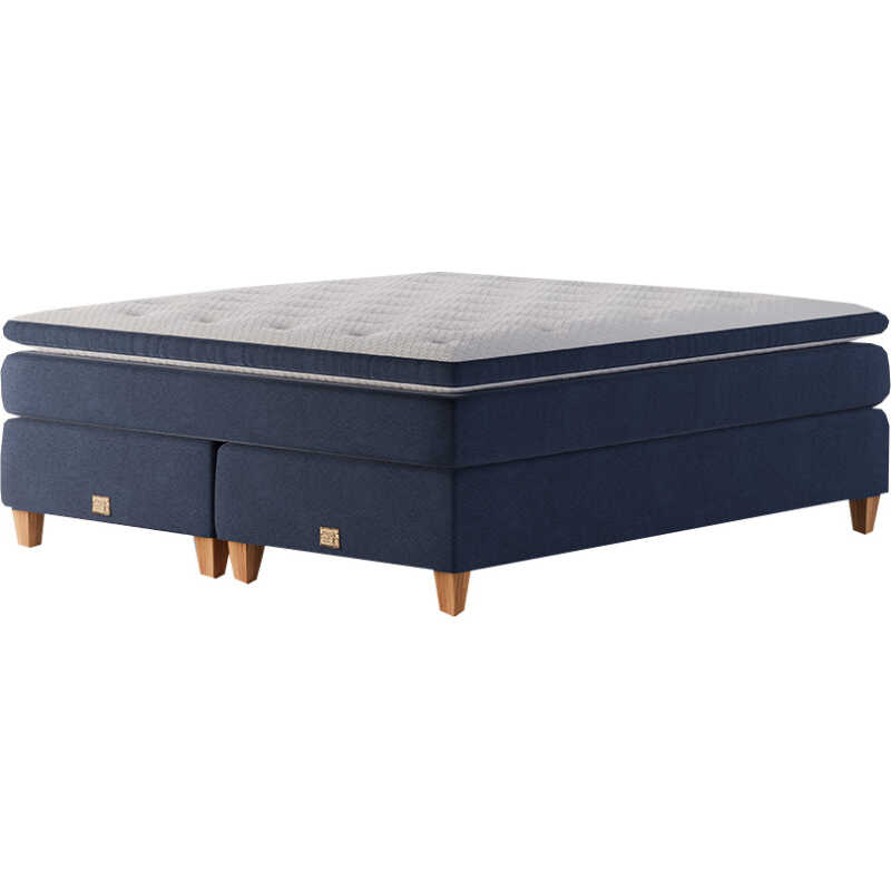 Mattsons Beds Rise Kontinentalsäng 180x200 Blå