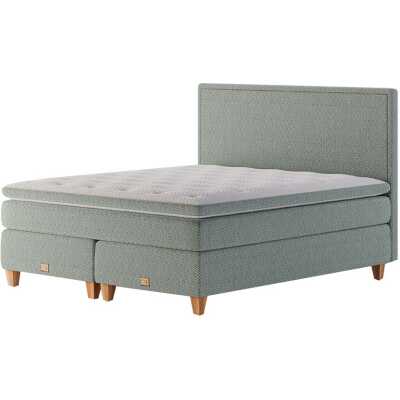 Mattsons Beds Rise Kontinentalsäng 210x200 Grön