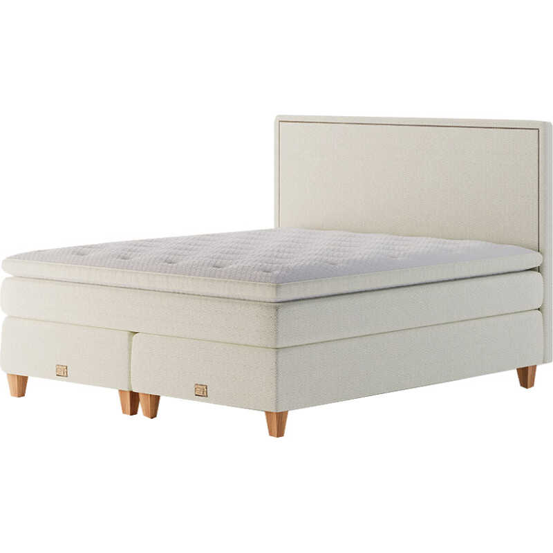 Mattsons Beds Rise Kontinentalsäng 210x200 Vit