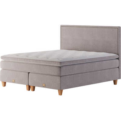 Mattsons Beds Rise Stitch Kontinentalsäng 160x200 Grå