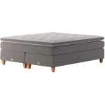 Mattsons Beds Rise Stitch Kontinentalsäng 160x200 Grå