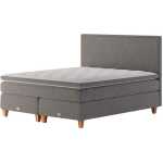 Mattsons Beds Rise Stitch Kontinentalsäng 160x200 Grå