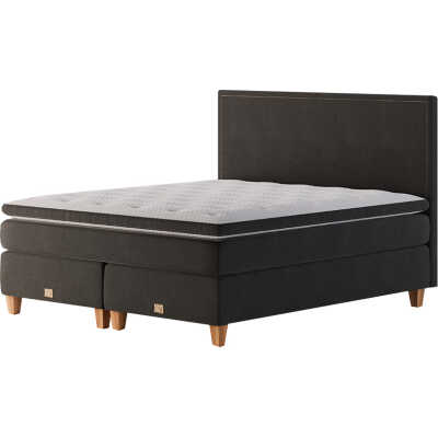 Mattsons Beds Rise Stitch Kontinentalsäng 160x200 Grå