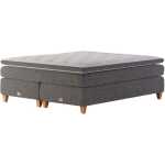 Mattsons Beds Rise Stitch Kontinentalsäng 160x200 Svart