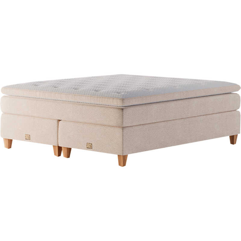 Mattsons Beds Rise Stitch Kontinentalsäng 180x200 Beige Mattsons Beds Rise Stitch Kontinentalsäng 180x200 Beige