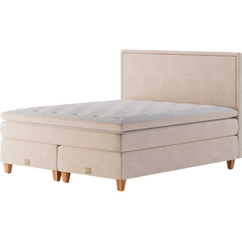 Mattsons Beds Rise Stitch Kontinentalsäng 180x200 Beige