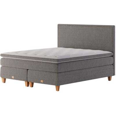 Mattsons Beds Rise Stitch Kontinentalsäng 180x200 Grå