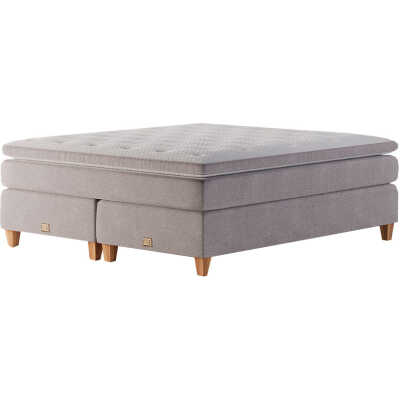 Mattsons Beds Rise Stitch Kontinentalsäng 180x200 Grå