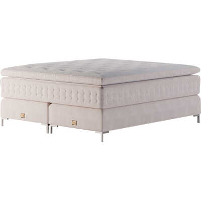 Mattsons Beds Soulful Stitch Kontinentalsäng 180x200 Beige