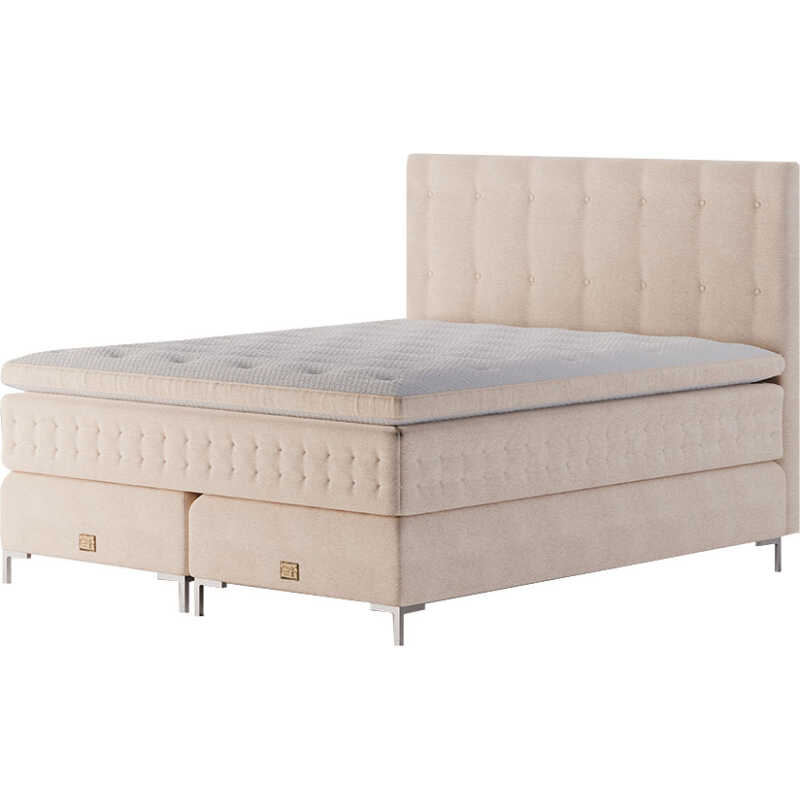 Mattsons Beds Soulful Stitch Kontinentalsäng 90x200 Beige Mattsons Beds Soulful Stitch Kontinentalsäng 90x200 Beige