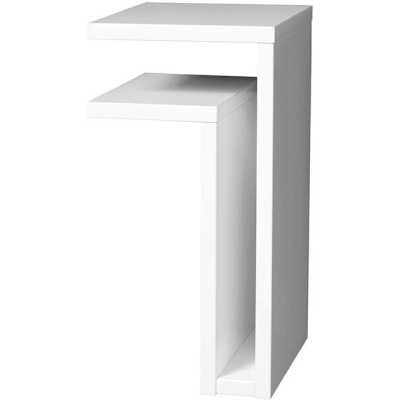 Maze F-Shelf Vägghängt Sängbord Vit