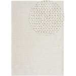 Mellby Offwhite 133x190 cm Ullmatta